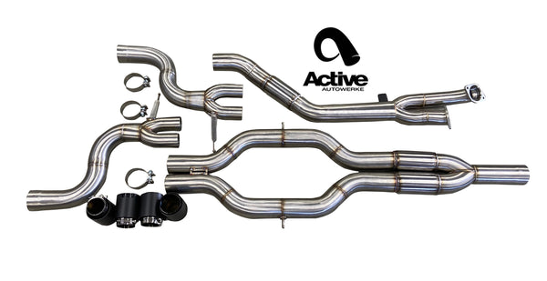 Active Autowerke G80/G82 M3/M4 Signature RACE ONLY Exhaust System - GOLIATH 11-116
