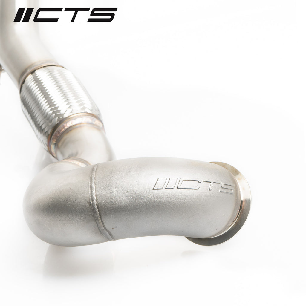 CTS TURBO MQB VW TIGUAN AND AUDI Q3 AWD 1.8T/2.0T HIGH-FLOW CAT CTS-EXH-DP-0015-T-CAT