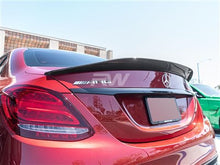 Load image into Gallery viewer, RW Carbon Mercedes W205 GTX Carbon Fiber Trunk Spoiler mercw20509