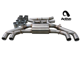 Active Autowerke X3M and X4M Valved Rear Axle-back Exhaust 11-103