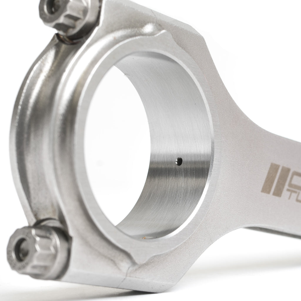CTS TURBO CONNECTING RODS VW & AUDI 144×19 TAPERED RIFLE DRILLED | FITS 1.8T 20V 06A WITH STOCK PISTONS  CTS-CRH-14419T