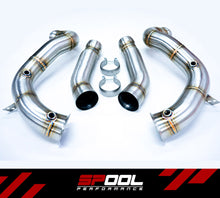 Load image into Gallery viewer, Spool Performance AMG M177 E63 Race Downpipes SP-RDP-M177E