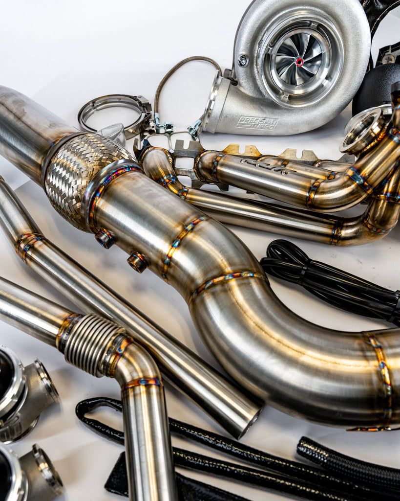 KLM Race A90/A91 and M240i/M340i 6-Port SAVAGE Series Turbo Kit