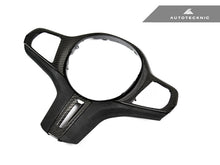 Load image into Gallery viewer, AUTOTECKNIC CARBON ALCANTARA STEERING WHEEL TRIM - G05 X5 | G06 X6 | G07 X7  ATK-BM-0282-LCI-S