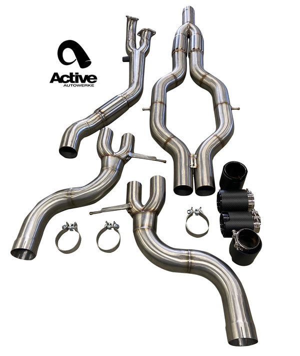 Active Autowerke G80/G82 M3/M4 Signature RACE ONLY Exhaust System - GOLIATH 11-116