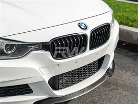 RW Carbon BMW F30 F31 Gloss Black Grilles bmwf30006
