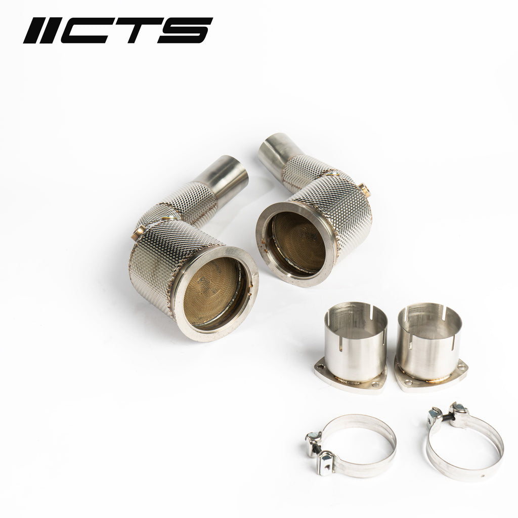 CTS TURBO C8 AUDI RS6/RS7 HIGH-FLOW CATS CTS-EXH-DP-0049-CAT