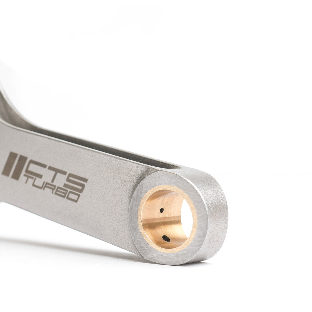 CTS TURBO CONNECTING RODS VW & AUDI 144×19 TAPERED RIFLE DRILLED | FITS 1.8T 20V 06A WITH STOCK PISTONS  CTS-CRH-14419T