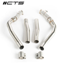 Load image into Gallery viewer, CTS TURBO C8 AUDI RS6/RS7 4.0T MID PIPES/RESONATOR DELETE  CTS-EXH-TP-0016