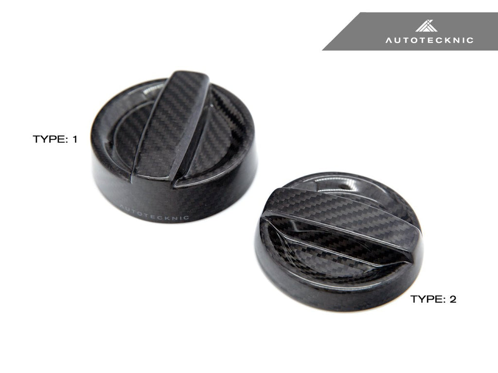 AUTOTECKNIC DRY CARBON COMPETITION OIL CAP COVER - A90 SUPRA 2020-UP  TK-BM-0008-A90-BC