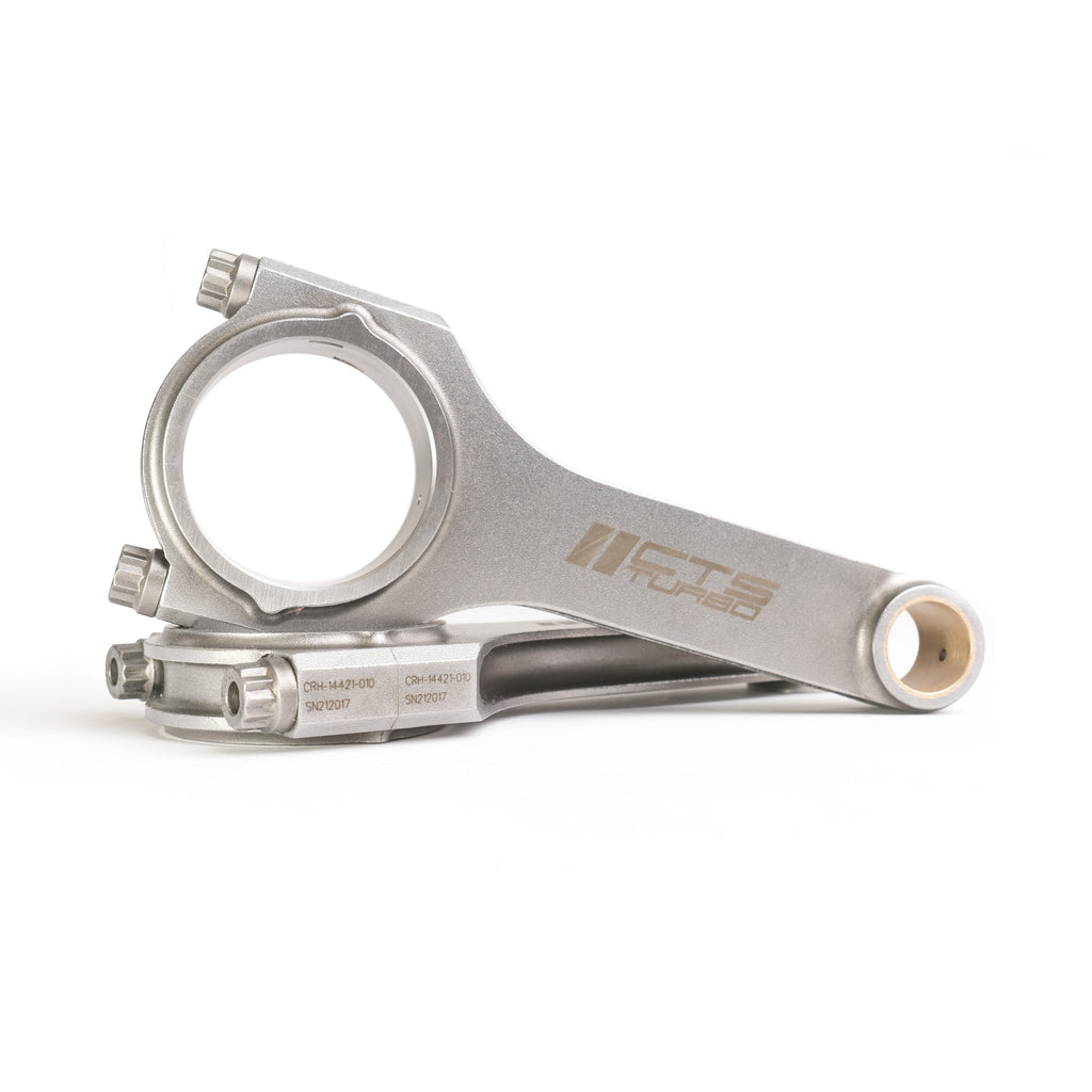 CTS TURBO CONNECTING RODS VW & AUDI 144×21 RIFLE DRILLED | FITS MK6/B8 2.0T EA888 GEN 1 & 2 WITH AFTERMARKET PISTONS  CTS-CRH-14421