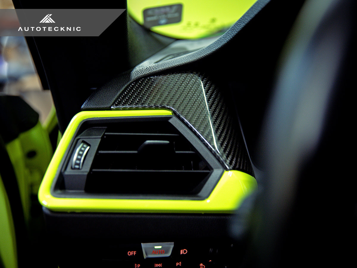 G60 OEM Style Dry Carbon Fiber Front Side Vent Trim main image 0