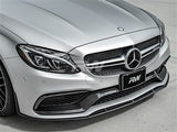 RW Carbon Mercedes W205 C63 C63S Coupe ED1 Style CF Front Lip mercw20520