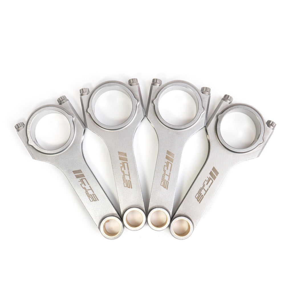 CTS TURBO CONNECTING RODS VW & AUDI 144×21 RIFLE DRILLED | FITS MK6/B8 2.0T EA888 GEN 1 & 2 WITH AFTERMARKET PISTONS  CTS-CRH-14421