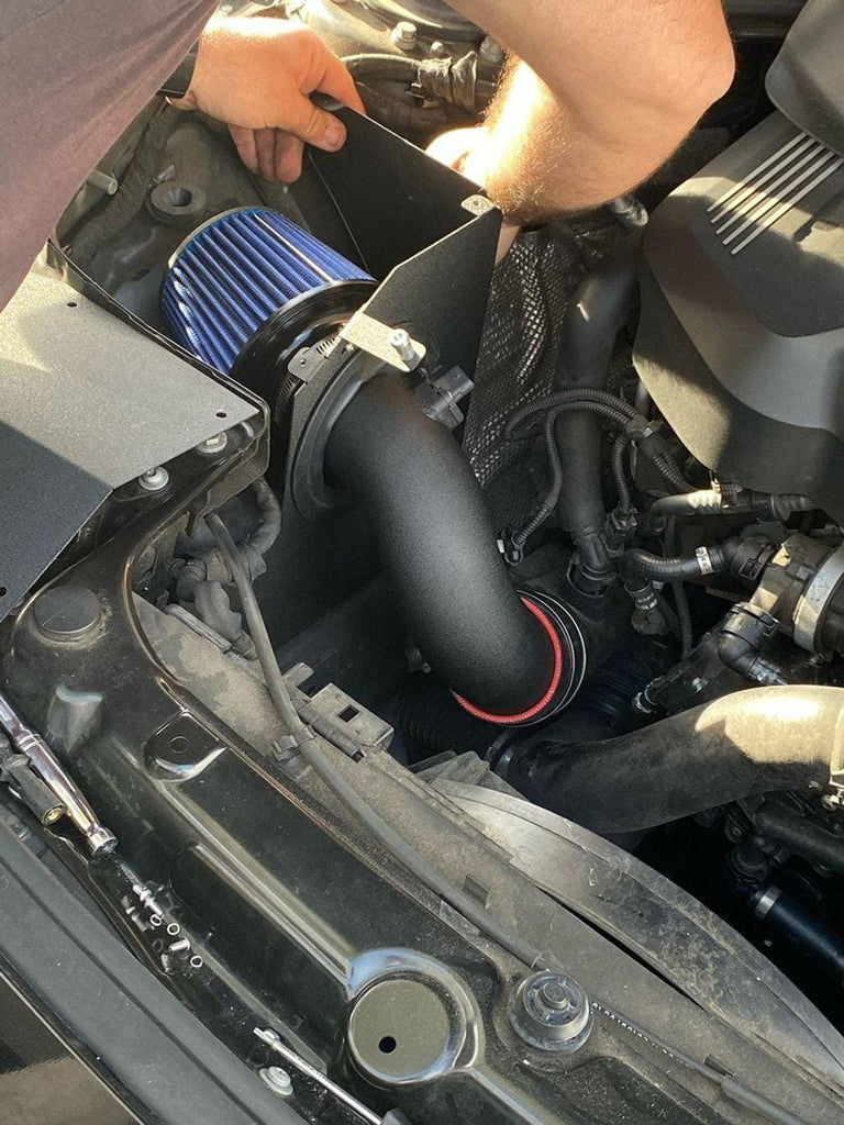 MAD BMW F3x B46 B48 230 330 430 High Flow Air Intake W/ Heat Shield MAD-5061
