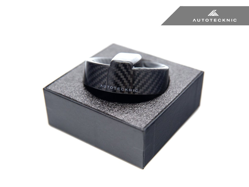 AUTOTECKNIC DRY CARBON COMPETITION OIL CAP COVER - A90 SUPRA 2020-UP  TK-BM-0008-A90-BC