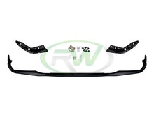 Load image into Gallery viewer, RW Carbon BMW G20 330i & M340i Satin Black Front Lip Spoiler bmwg20009