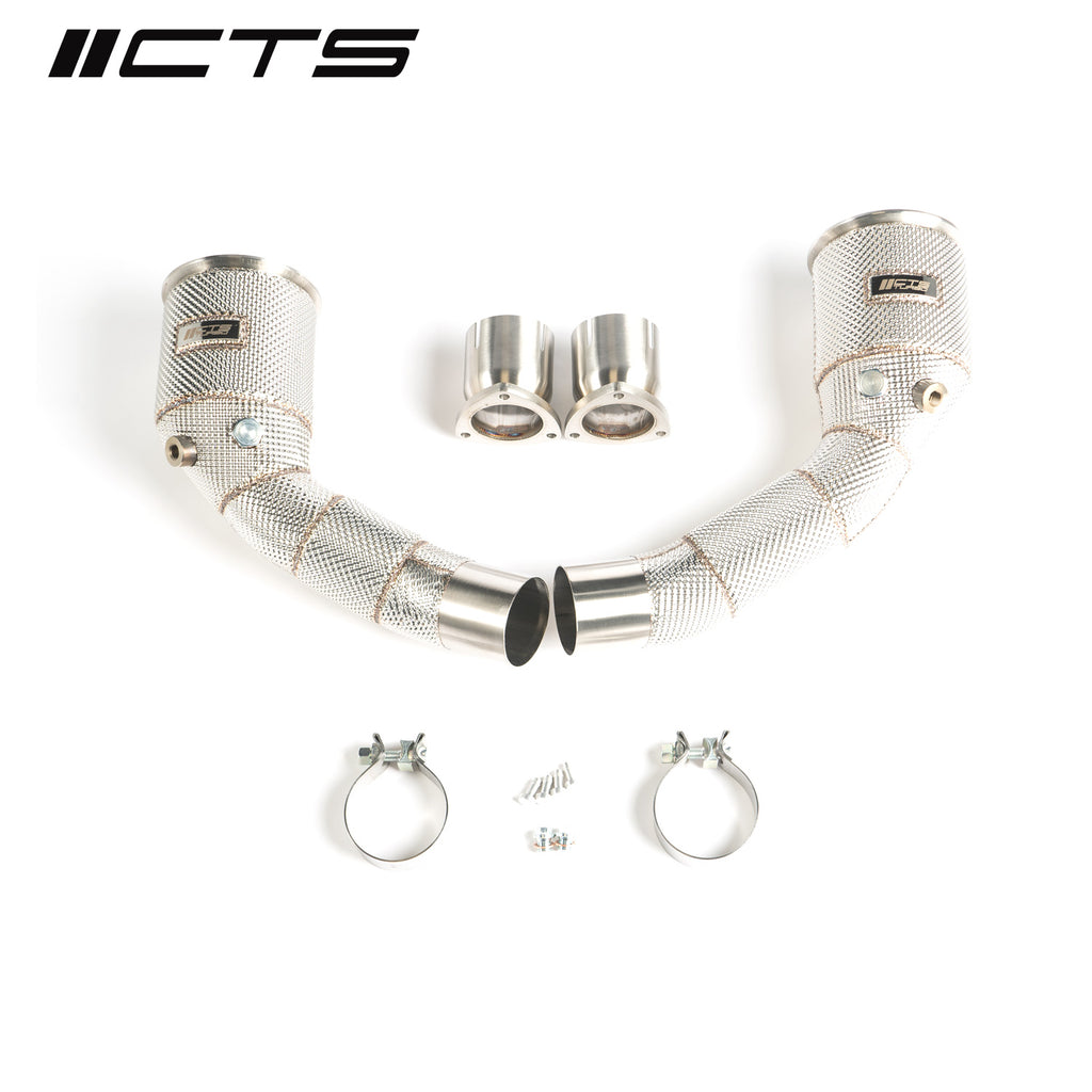 CTS TURBO C8 AUDI RS6/RS7 RACE DOWNPIPE CTS-EXH-DP-0049