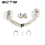 CTS TURBO C8 AUDI RS6/RS7 RACE DOWNPIPE CTS-EXH-DP-0049
