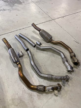 Load image into Gallery viewer, CTS TURBO C8 AUDI RS6/RS7 4.0T MID PIPES/RESONATOR DELETE  CTS-EXH-TP-0016