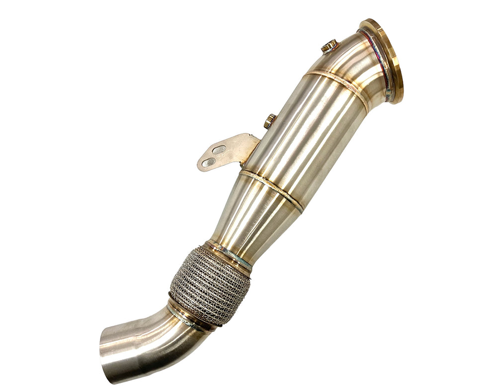 MAD B58 V2 4.5" Downpipe W/ Bracket BMW F, G Chassis & Supra Mad-4007 MAD-2007