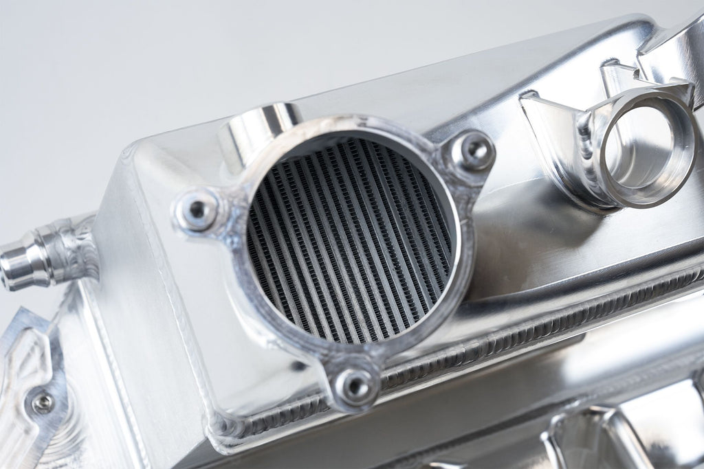 CSF G82 M4 / G80 M3 S58 Intake Manifold Charge-Air Cooler - Machined Billet Aluminum