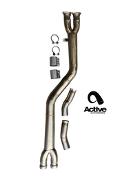 ACTIVE AUTOWERKE X3M / X4M SIGNATURE SINGLE MID-PIPE  11-102