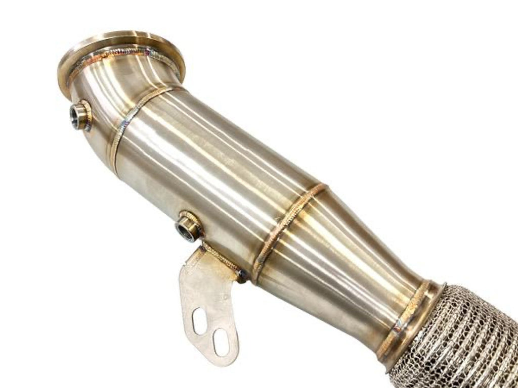 MAD B58 4.5" Catted Downpipe W/ Bracket BMW F, G Chassis & Supra MAD-3056