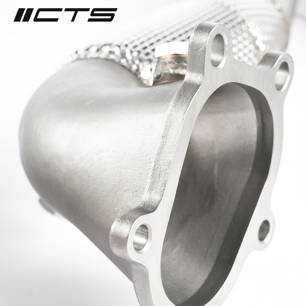CTS TURBO AUDI C7/C7.5 S6/S7/RS7 4.0T CAST DOWNPIPE RACE SET CTS-EXH-DP-0026