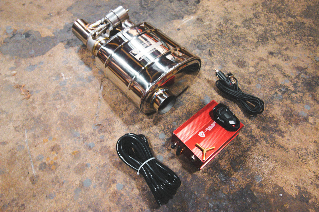 Valvetronic Designs UNIVERSAL VALVED MUFFLER KIT UVM.63MM