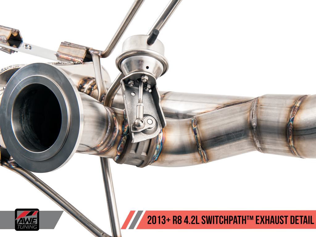 AWE EXHAUST SUITE FOR AUDI R8 4.2L (2014-15) GRP-EXH-AUR842SPS2