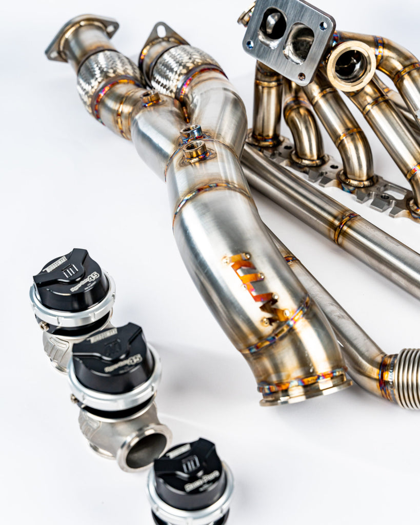 KLM Race BMW M3 / M4 Top Mount S58 Single Turbo Kit