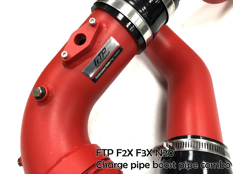 FTP F2X F3X N20 charge pipe Combination packages RED style