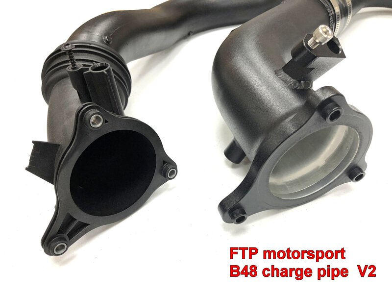 FTP BMW B48 B46 2.0T charge pipe V2