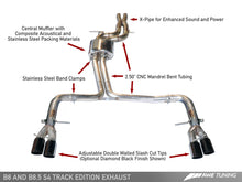 Load image into Gallery viewer, AWE EXHAUST SUITE AND DOWNPIPE SYSTEMS FOR AUDI B8.5 S4