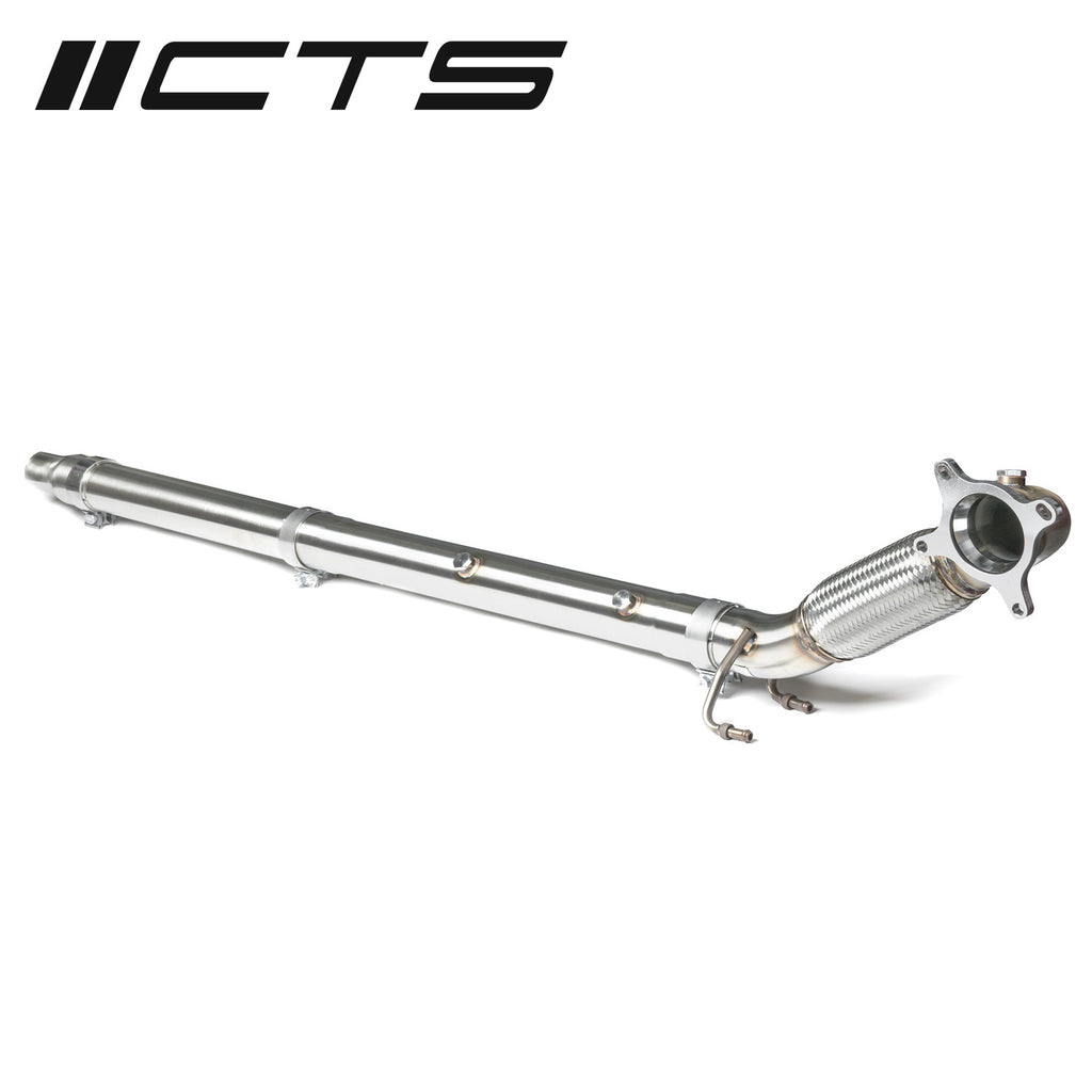 CTS TURBO AUDI/VW 2.0T FWD EXHAUST DOWNPIPE (MK5, MK6, 8P A3, 8J TT) CTS-EXH-DP-0001