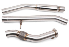VRSF M57 Downpipe & Midpipe Combo Upgrade for 2008 – 2013 BMW X5D & X6D E70/E71 10702040 10702041