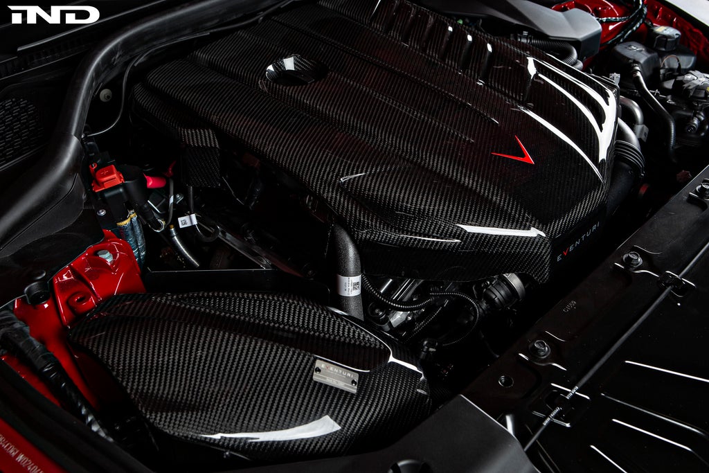Eventuri Toyota A90 Supra Black Carbon Intake System EVE-A90-CF-INT
