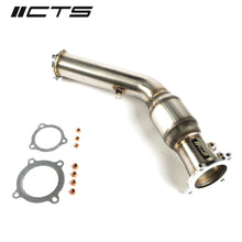 Load image into Gallery viewer, CTS TURBO B8/B8.5 AUDI A4/A5/ALLROAD/Q5 1.8T/2.0T HIGH FLOW CATALYTIC CONVERTER CTS-EXH-TP-0004-B8-CAT