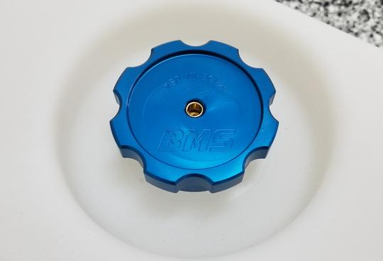 Burger Motorsports BMS Billet Water Injection Tank Cap with Safety Check Valve