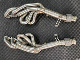 Valvetronic Designs AUDI R8 V10 / LAMBORGHINI GALLARDO LP / LAMBORGHINI HURACAN FREE FLOW HEADERS AUD.LAM.V10.FFH.BR