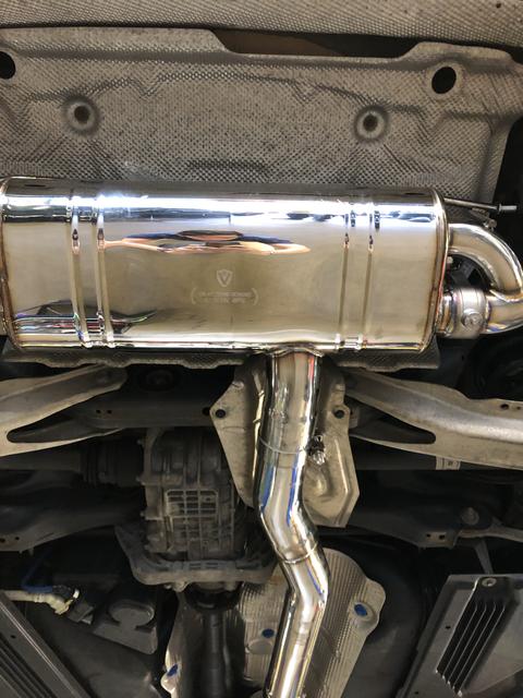 Valvetronic Designs MERCEDES BENZ CLA 45 CATBACK VALVED EXHAUST MER.CLA45.VSES.PO