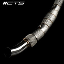 Load image into Gallery viewer, CTS TURBO AUDI C7/C7.5 S6/S7/RS7 4.0T CAST DOWNPIPE SET WITH HIGH FLOW CATS CTS-EXH-DP-0026-CAT