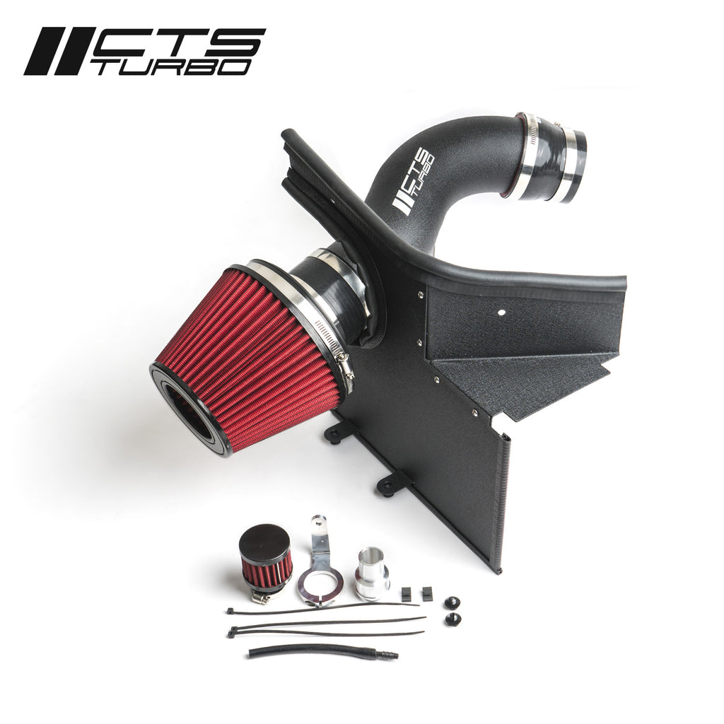 CTS TURBO AUDI B8/B8.5 S4, S5, Q5, SQ5 AIR INTAKE SYSTEM (TRUE 3.5″ VELOCITY STACK) CTS-IT-300R