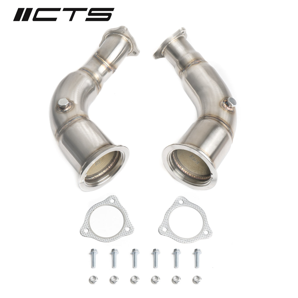 CTS TURBO B9 AUDI RS5 HIGH-FLOW CATS CTS-EXH-DP-0039-CAT