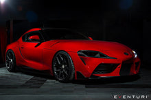 Load image into Gallery viewer, Eventuri Toyota A90 Supra Black Carbon Headlamp Race Duct EVE-A90-CF-HDP