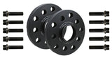 Burger Motorsports VAG Wheel Spacer Kit w/10 Black Extended Wheel Bolts (Pair, 2 Wheels)