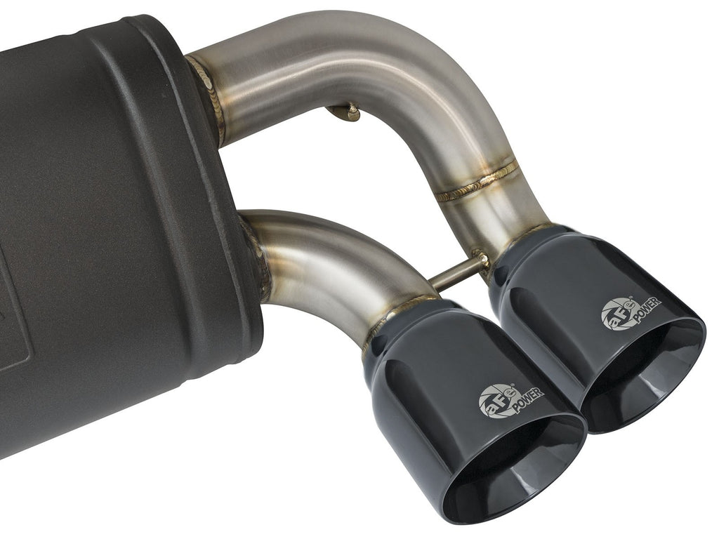 AFE Power MACH Force-Xp 3 IN to 2-1/2 IN 304 Stainless Steel Cat-Back Exhaust System  49-36330-1B