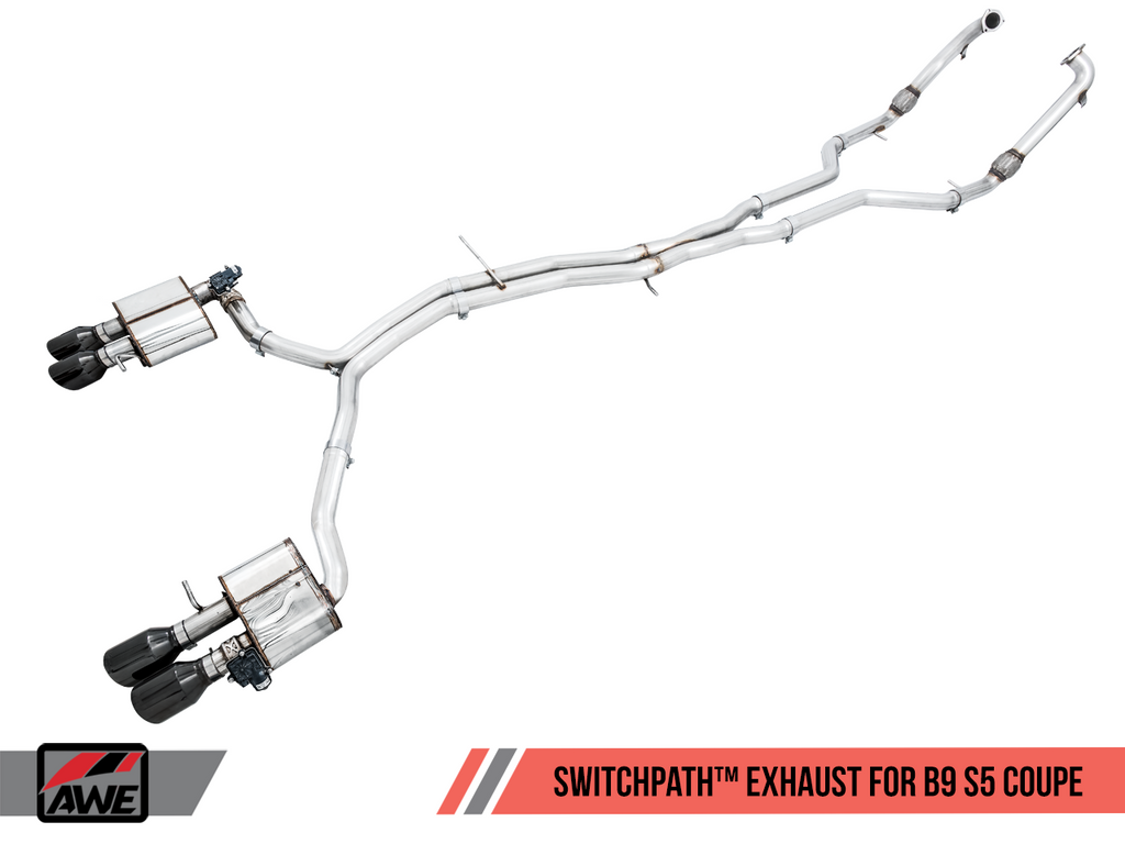 AWE EXHAUST SUITE FOR AUDI B9 S5 COUPE 3.0T
