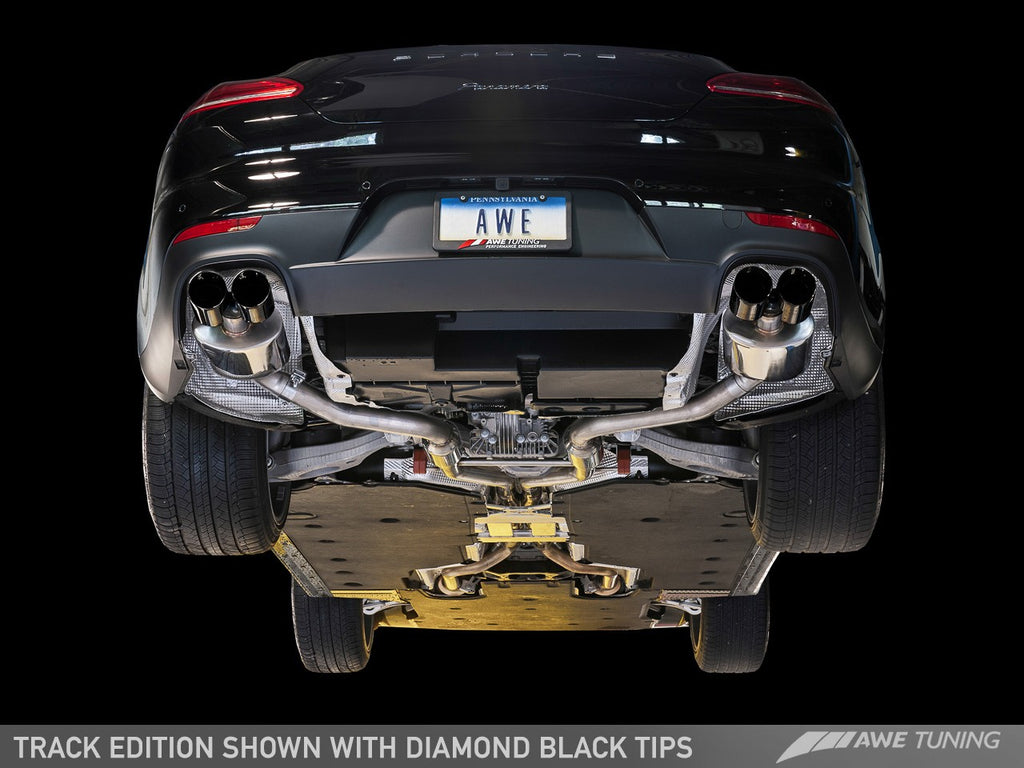 AWE TRACK AND TOURING EDITION EXHAUST SYSTEMS FOR PORSCHE PANAMERA 2/4
